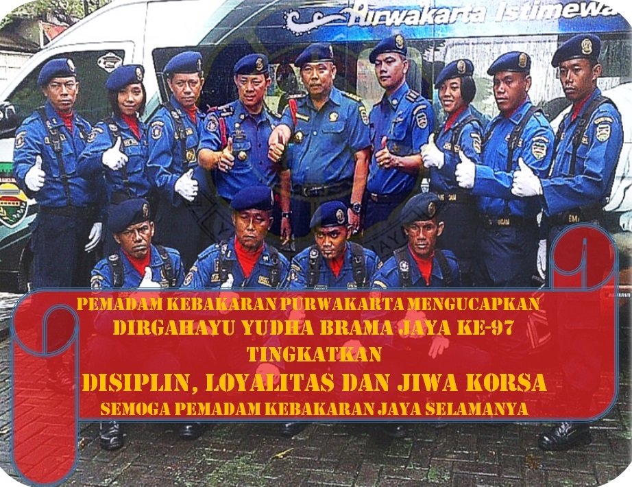 Dirgahayu yudha Brahma Jaya Ke-97
#damkar #Indonesia #JAYASELAMANYA #Amien