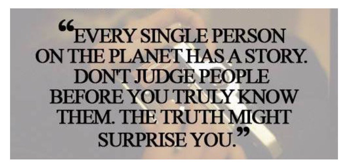 Wright Thurston Everybody Has A Story Don T Judge People Until 10millionmiler Quote Leadership Inspiration Rt Benkubassek T Co Lrkbyexiqy Wright Thurston Everybody Has A Story Don T Judge People Until 10millionmiler Quote Leadership Inspiration Rt Benkubassek T Co Lrkbyexiqy