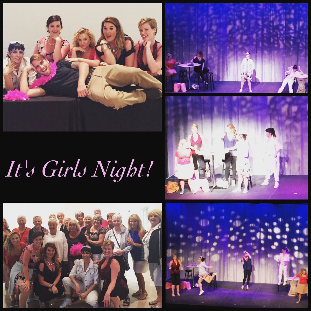 The girls (&amp; boys) had a blast tonight in #MelbourneFL. #girlsnightthemusical #gntm #maxwellckingcenter