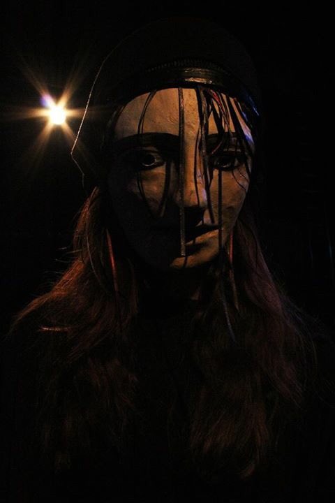 We're in! We're installed at Theatro Technis, lights focused, kettle on, ready to murder some mothers #mask