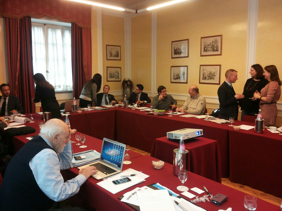 #EUW16 kicked off with an #Italian Advisory Board meeting in #Rome on the 26th of Feb!