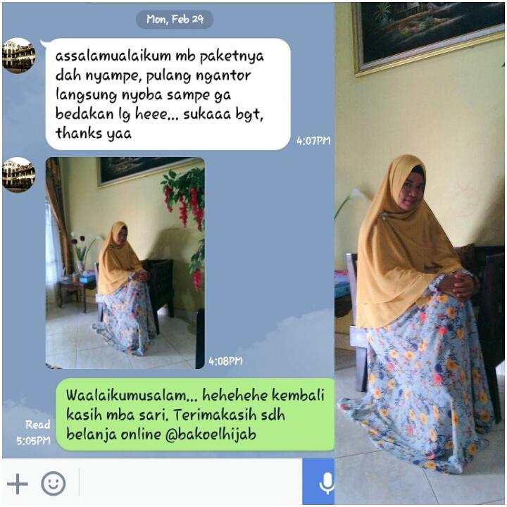 BakoelHijab's tweet photo. Thank you dear :) :) #bakoelhijab #bakoelhijabtestimonial https://t.co/Z4FLMqi7Jj
