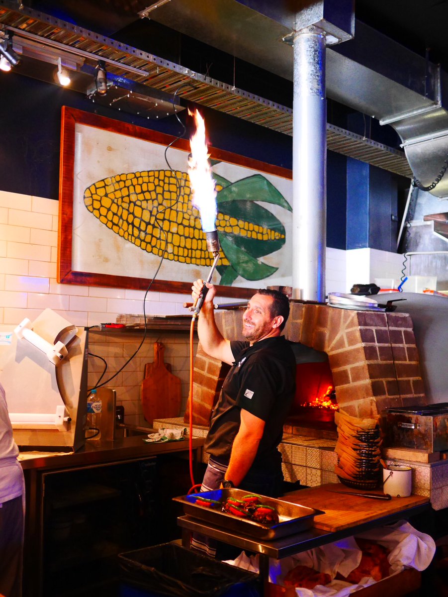 Attila Yilmaz <a href="/pazarfood/">pazarfoodcollective</a> firing up the oven for a #foodsafari feast - check out gourmetsafaris.com.au/product-catego… for more!