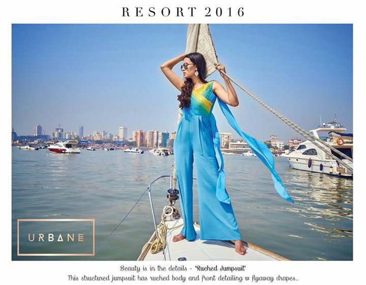 Urbanelabel's tweet photo. 'Ruched Jumpsuit'#UrbaneInsider #ootd #lookbook #resort #modernindian #bombay #makeinindia #ombre #toabh https://t.co/B9ORul7OpB