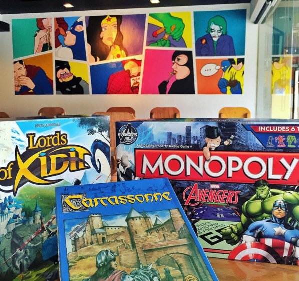 hqmanila's tweet photo. New games alert!! Come visit us today at #72 AAP Building Esteban Abada st. Loyola Heights, Katipunan QC!🎲🍴 https://t.co/cOpGTIY0bX