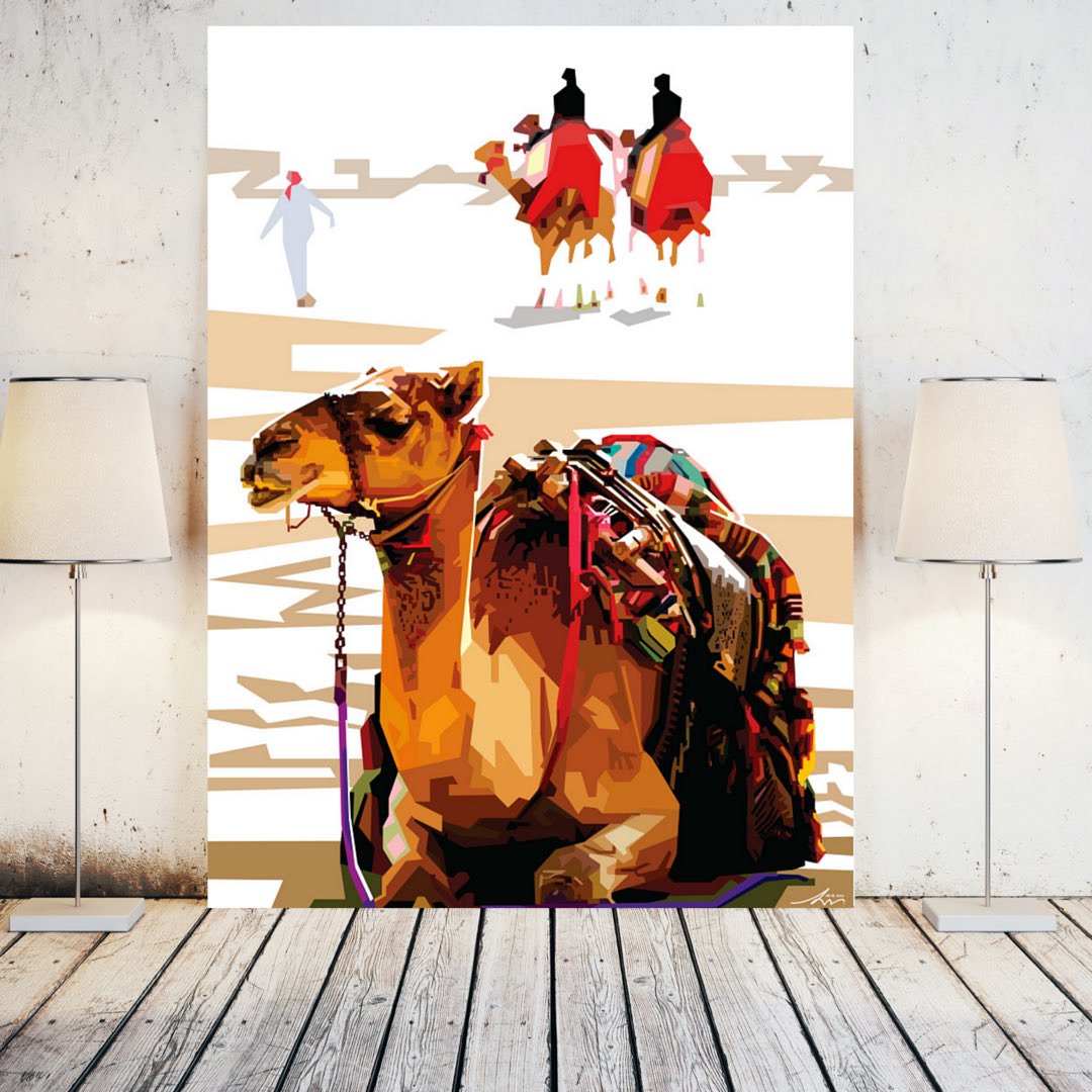 MontVIII's tweet photo. Who else is madly in love with @WPAPART #Camel 🐫 Shop this #poster👇🏻
https://t.co/pbonoFN174
#صباح_الثلاثاء #artwork https://t.co/VOYiJVEuRx