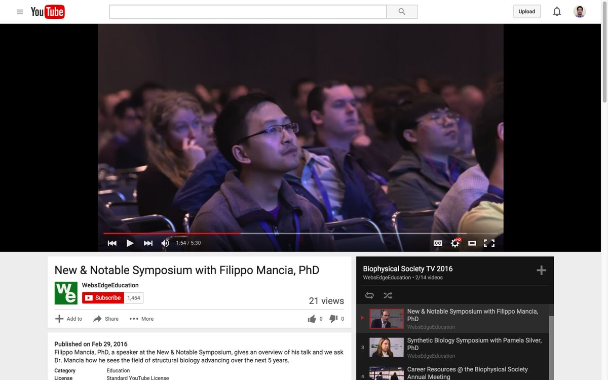 Glad to be captured by the BPS TV as an audience. Really excellent talks and posters!
<a href="/BiophysicalSoc/">Biophysical Society</a>