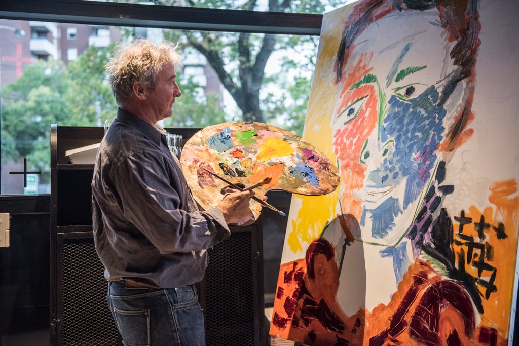LarwillStudio's tweet photo. We celebrated the official opening of our friends at Smith + Singleton with an art installation of David Larwill https://t.co/ipOPcbTPYZ