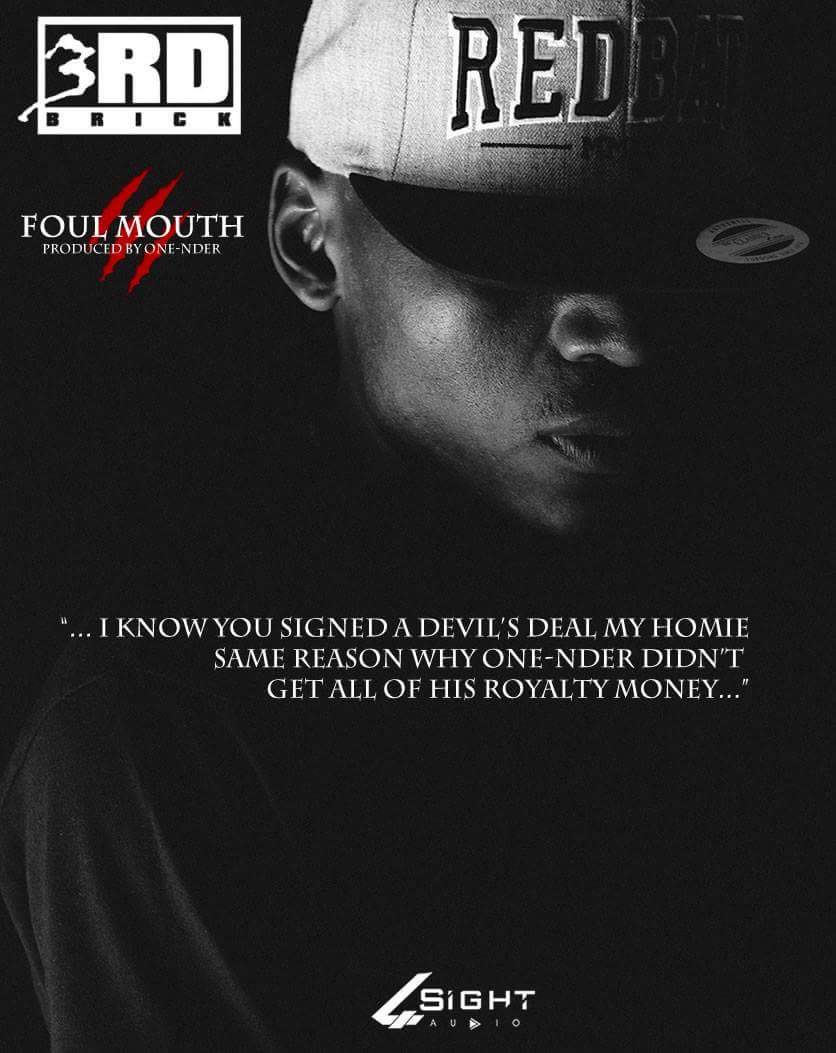 MagicM_SA's tweet photo. 3RD Brick - Foul Mouth 3 (prod by One_Nder)
[Out March 2016]

#FM3 #3rdBrick #One_Nder #4SightAudio #March2016 https://t.co/tzXl0hYerb