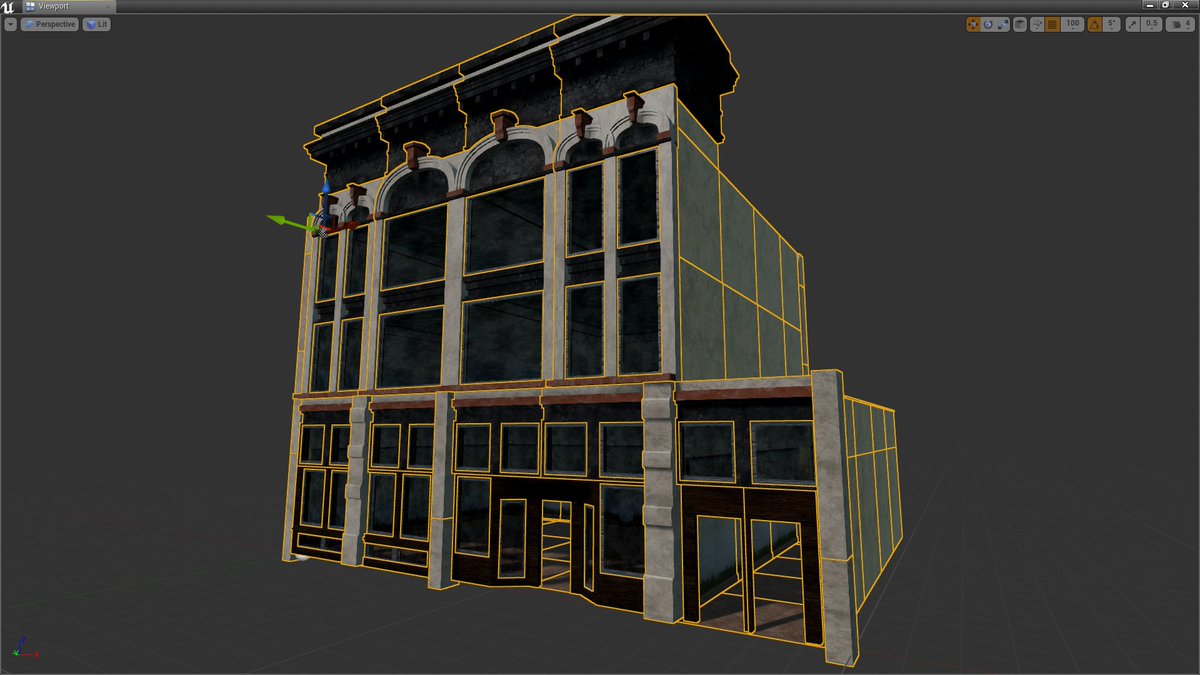 ThePrisonGame's tweet image. Preparing the whole city with fully enterable modular buildings using @UnrealEngine. #indiedev #gamedev #unrealdevs