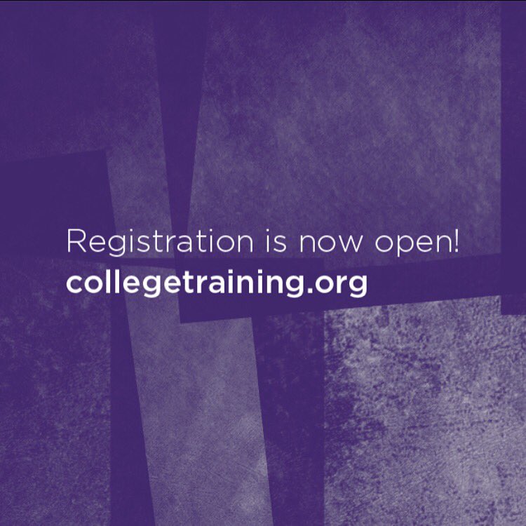 CollegeTraining's tweet image. Register now! 🖊 #collegetraining
