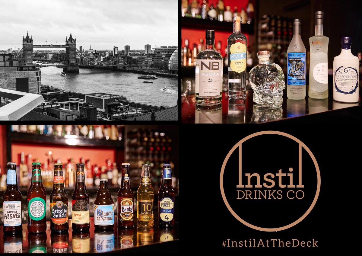 InstilDrinksCo's tweet photo. Our portfolio launch party at @TheDeck1979 kicks off today! Stay tuned for all of the pics #InstilAtTheDeck https://t.co/wF9LKknjvI