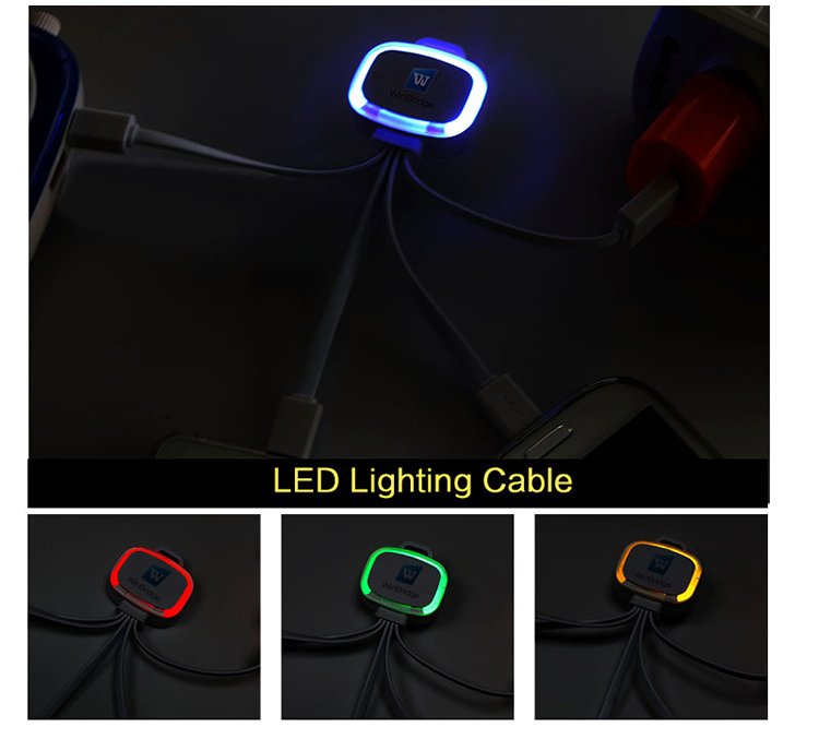 Lightning multi charging USB Cable for your brand.