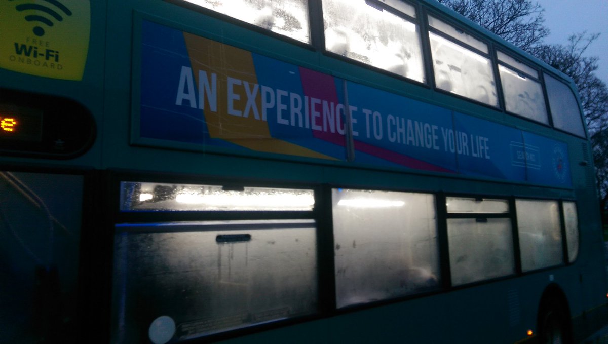 Good to see @NCS being advertised on the buses in Liverpool :)