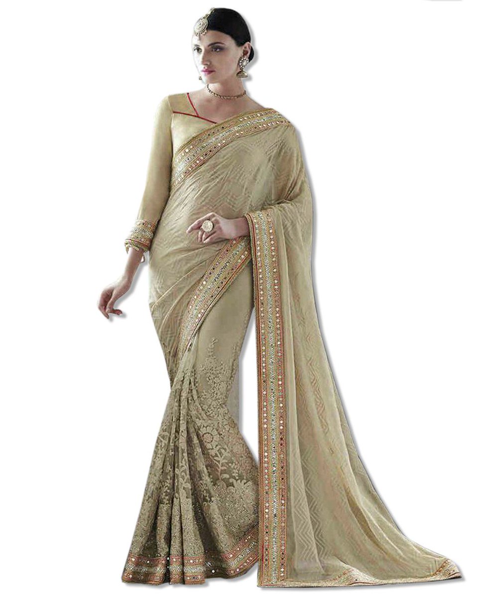 sulbhafashions's tweet image. #GeorgetteEmbroideredSaree  #SulbhaCollections  #BestCollections