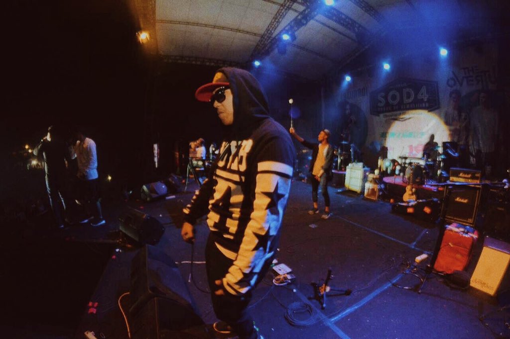 POINTTWENTY's tweet photo. @novelopong on#SOD4 Sound of demolution 4 2016 Al azhar Medan! https://t.co/NhT1xLAl14