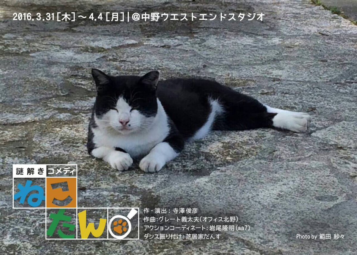 青山菜緒 役者 テラトロック企画第3弾 謎解きコメディ ねこたん 日程 3月31日 4月4日 会場 中野ウエストエンドスタジオ ご予約はこちらから T Co Es7zx8g0lk T Co Fu5uuqvlzy