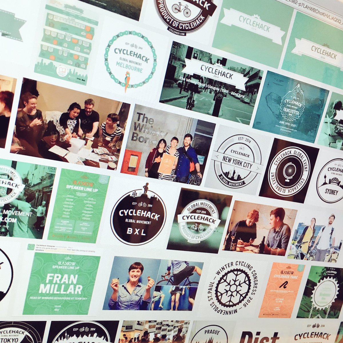 cyclehackgro's tweet image. Velen gingen ons voor.