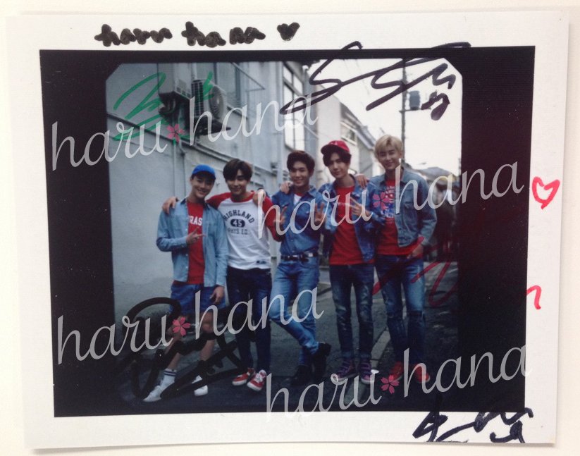 UNIQ☆RTプレゼント】現在発売中の「haru*hana」34に登場のUNIQ直筆