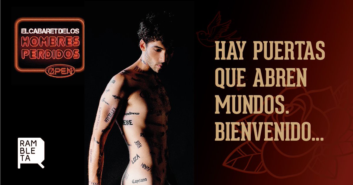 El Cabaret de los <a href="/HombresPerdidos/">El cabaret de los</a>

3 y 4 de marzo en #LaRambleta 🌹

buff.ly/1Qfi5Sg #HombresPerdidosVLC