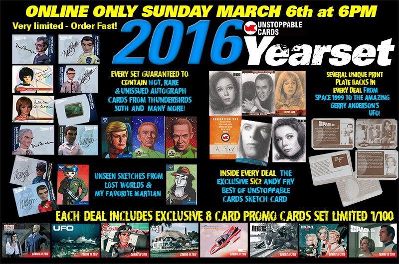 <a href="/unstoppablecard/">Unstoppable Cards</a> 2016 YEARSET will be online from Sunday 6th March 6pm UK TIME. This Year is Better Than 2015'!