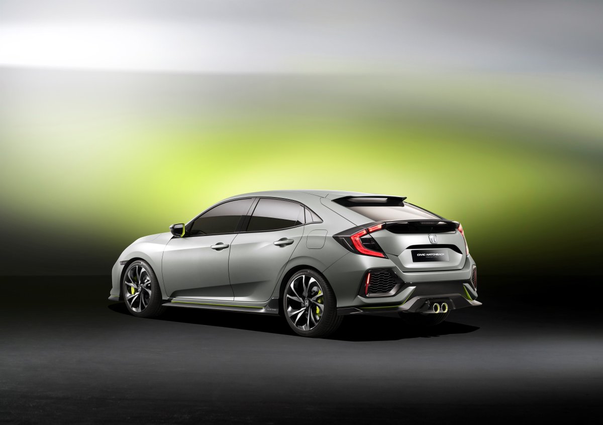 Honda_Russia's tweet photo. Десятое поколение хэтчбека #Civic дебютировало на Женевском автосалоне https://t.co/kTY4fBMtp5 пока это прототип https://t.co/swmwHoTMVF