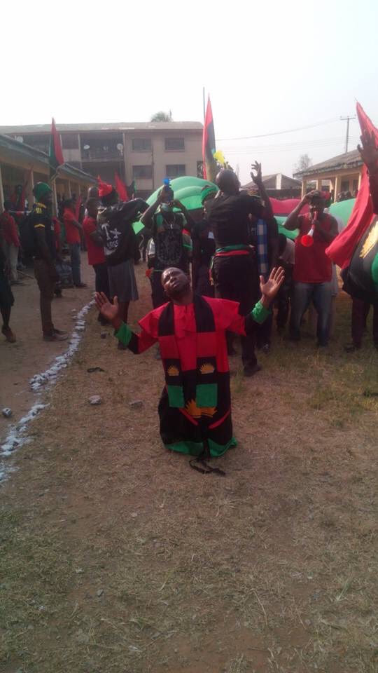 We are not ONE and can never be ONE with Nigeria that murders us while we pray to #God
#FreeBiafra #Biafra <a href="/Pontifex/">Pope Leo XIV</a>