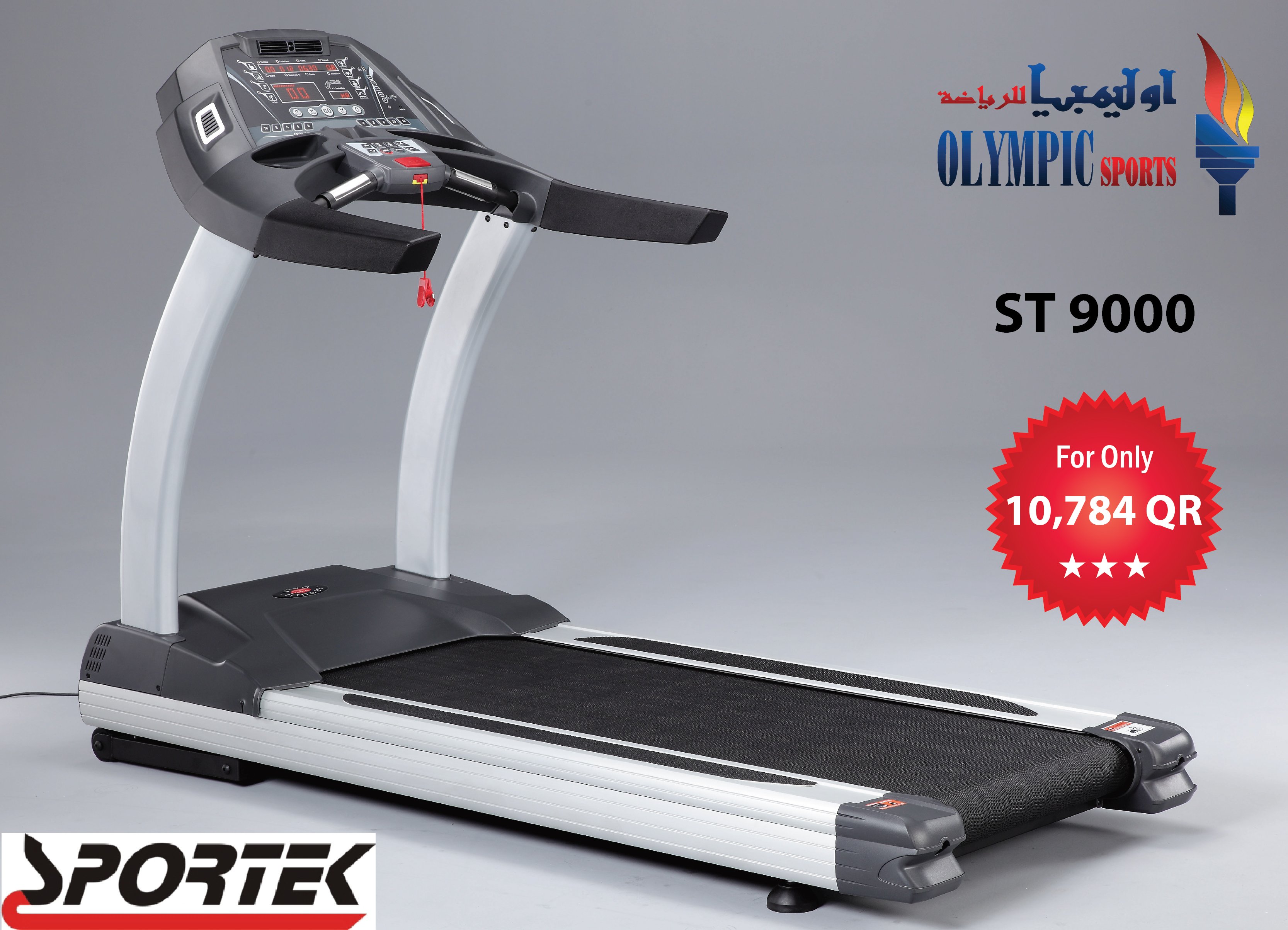 Olympic Sports Co. on X Sportek ST9000 Treadmill for commercial use only Qr 10 784 At Olympic Sports Doha Qatar https t 04zQQJM9tQ X
