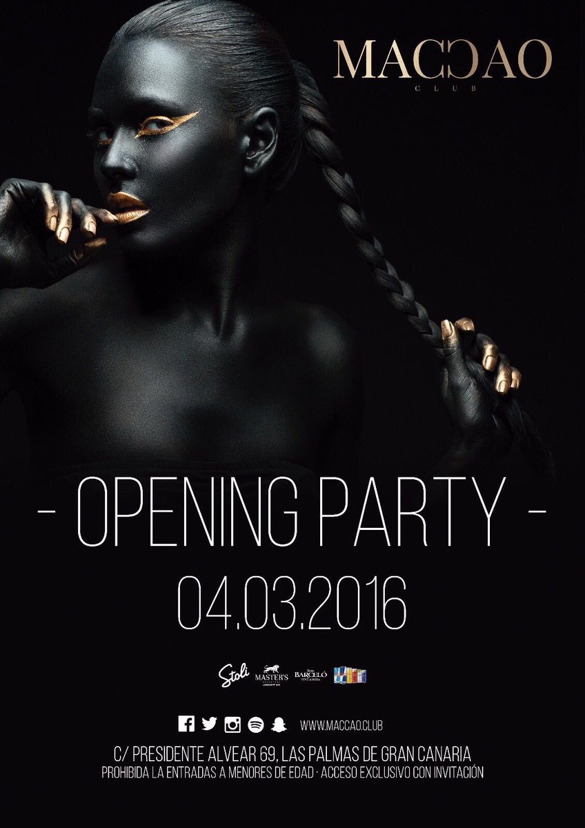 Lemonet_es's tweet photo. Este viernes @MaccaoClub abre sus puertas #OpeningParty https://t.co/4ZokCCJdCr
