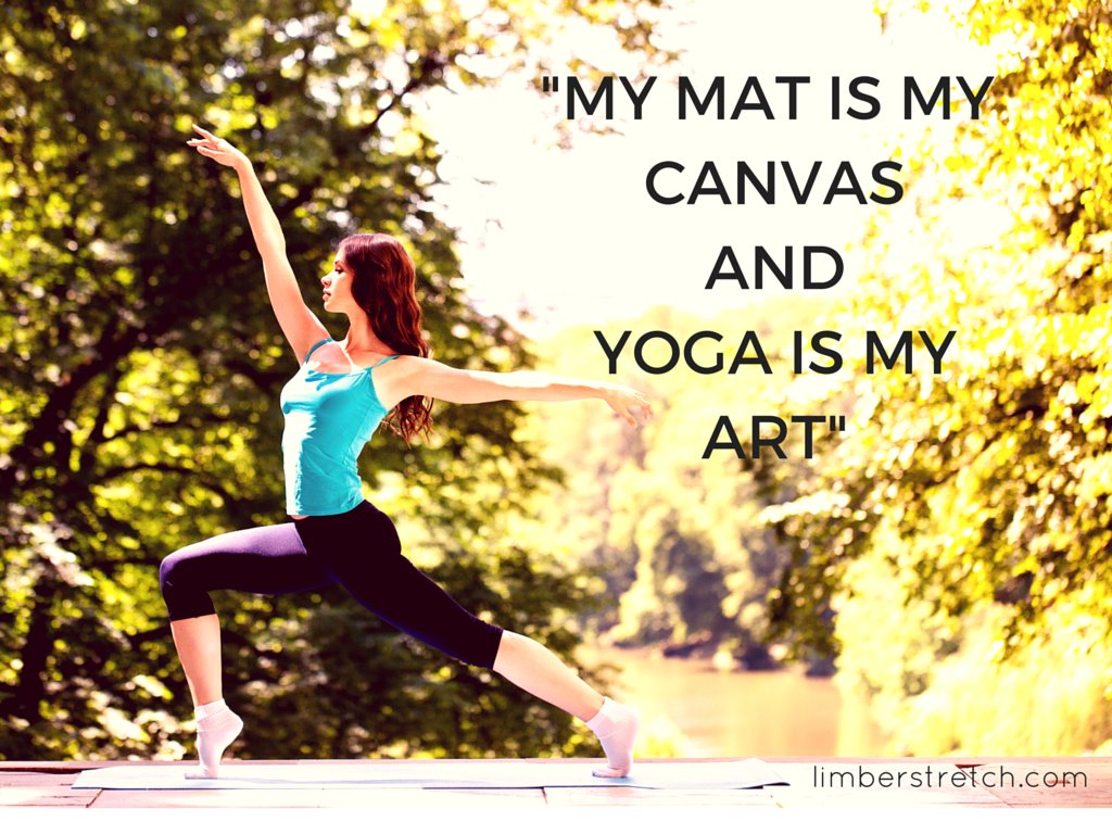 LimberStretch's tweet photo. #Yoga is about getting on your mat and uncovering who you are..
 #words #wisdom #limberstretch #practicedaily https://t.co/34ZQsR8wYa