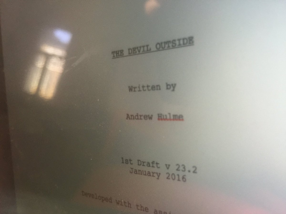 gerrymelody's tweet photo. #deviloutside Moving on... https://t.co/jChusPDI2B