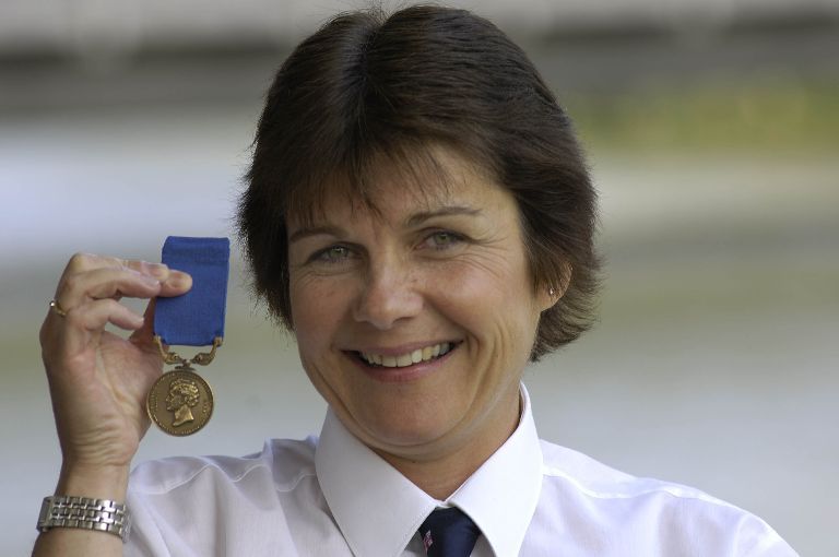 The first female RNLI crew member to receive a Bronze medal for Gallantry was Aileen Jones from Wales #StDavidsDay