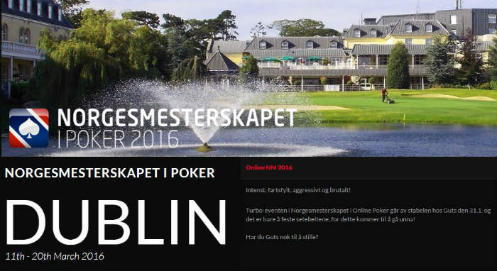 Spill poker i og dra med Team Guts Casino til NM i Dublin! bit.ly/1TOipfh
#gutsnorge #nmipoker #2poker