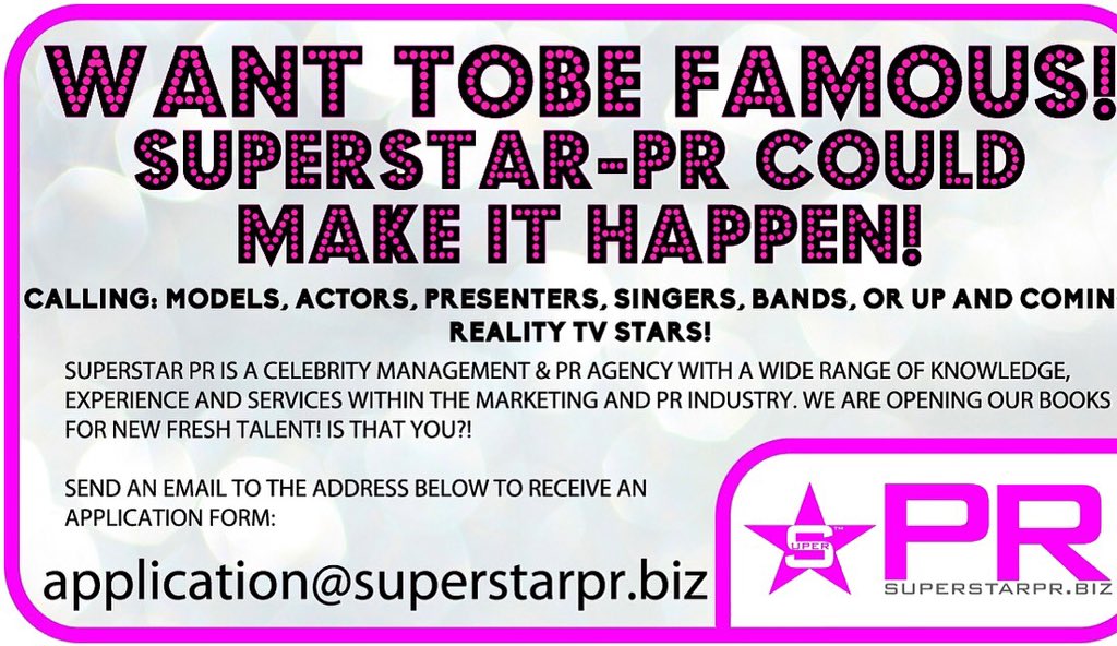 Superstar___PR's tweet photo. Hurry hurry guys and girlies , get those forms in Asap !!! Books close on Monday x x https://t.co/Gi6F1g4jM3