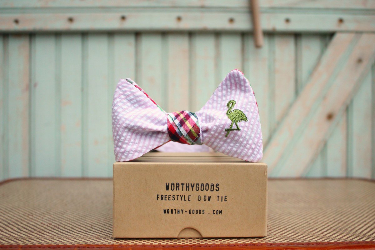 worthygoods1's tweet photo. #bowtie #prepcore
pink & green β
seersucker β
madras β
embroidered critter β https://t.co/UutHSuFv6D