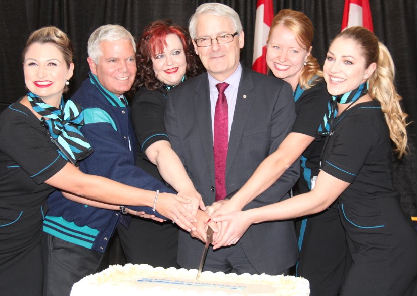 thestarcalgary's tweet photo. Calgary's WestJet is a leap year baby - 20 years old yesterday https://t.co/ZMjhHWNm0r #yyc https://t.co/rBXxKOtZj4