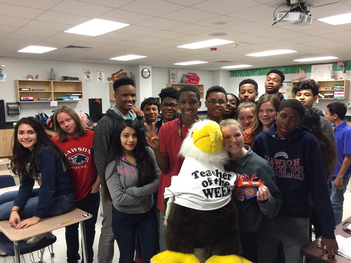 DawsonHighSchl's tweet photo. Congratulations Mrs. Karim!!!
DHS Teacher of the Week!
#YourStudents💙You https://t.co/0DQ17thWN7