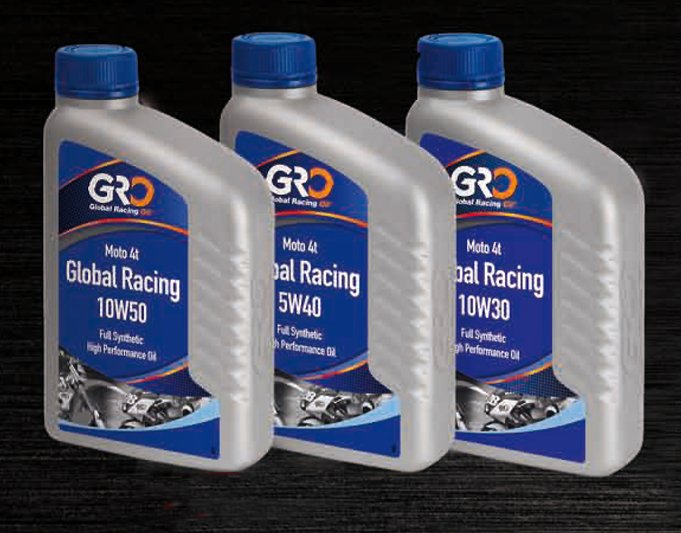 GlobalRacingOil's tweet photo. La gama Global Racing Oil recibe un nuevo tratamiento con Ester de alta calidad y una nueva imagen en color azul GRO https://t.co/cqtcj096J8