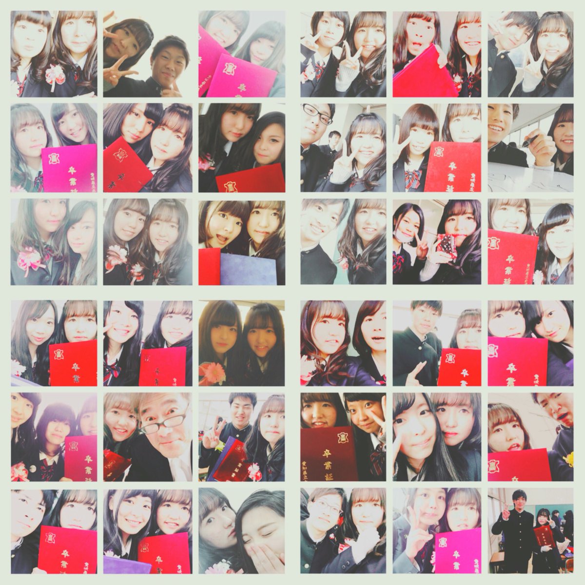 rarisaa_'s tweet photo. 卒業式🌸
3年間でいろんな出会いがありました！
みんなに会えて本当によかった🙂
ありがとうございました！ https://t.co/TWJBBWXWL1