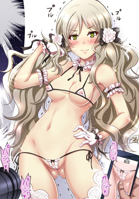 pixivに投稿しました [R-18] マイクロコビキニ 「コレを着こなしたら絶対ファッショナブルだから!」と騙されてマイクロビキニで局部撮影されちゃうロコ #ロコ生誕祭  https://t.co/m1sNprUD0r 