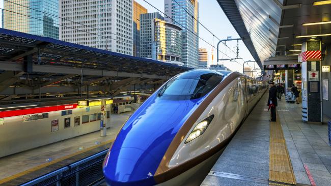 couriermail's tweet photo. #Brisbane to #Sydney in two and a half hours - the #veryfasttrain is on the horizon https://t.co/bGcKu4KytN https://t.co/vWN5klmTAX