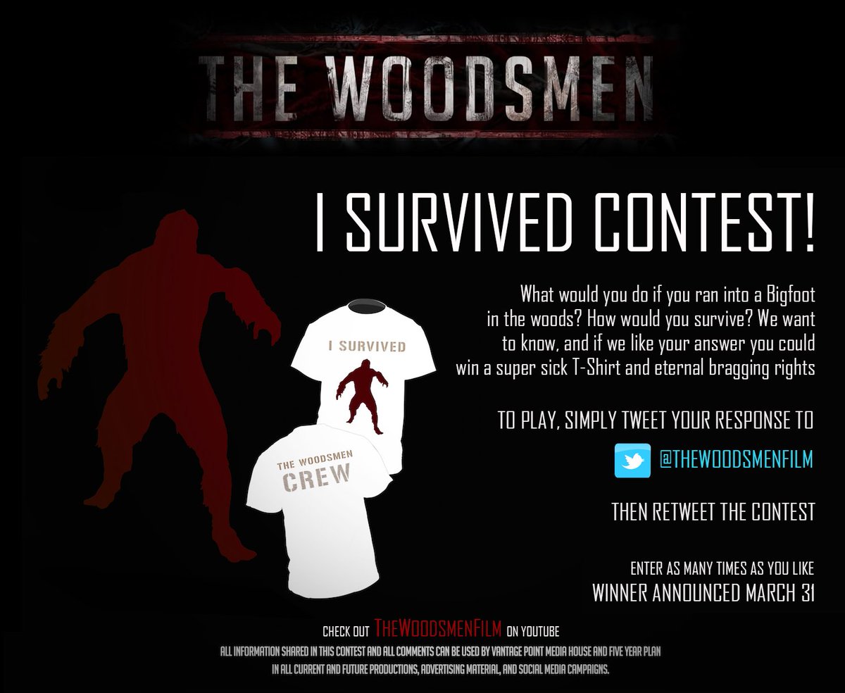 TheWoodsmenFilm's tweet photo. #CONTEST
You could win some #SWAG
Check out the teaser - https://t.co/wE80r0RmcB for #thewoodsmen Details below. https://t.co/UvscICUiZh