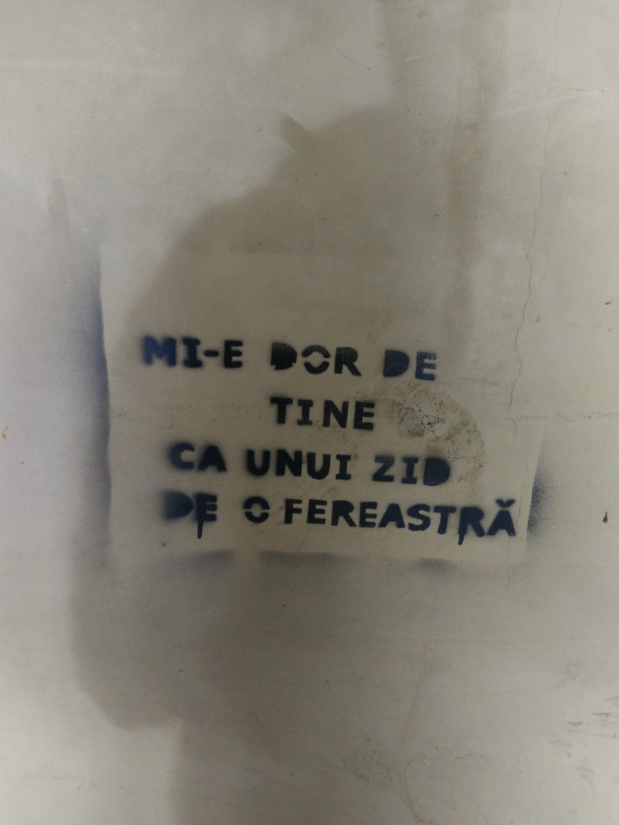 retromanian's tweet photo. is an image worth 1000 words even if it's of 10 words written on a wall? #DOR #beautifulRomania #cuvintepeziduri https://t.co/u5N5h9Or7Z