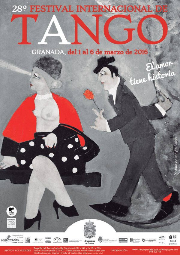 Esta tarde dará comienzo el Festival Internacional de <a href="/tangogranada/">F. Tango Granada</a> en la que será su 28º edición

#GranadaEsMotivo