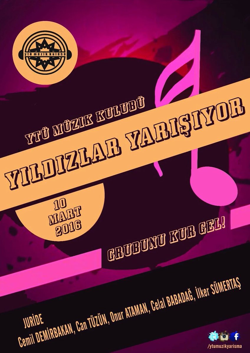 "Yıldızlar Yarışıyor"la ilgili detaylı bilgi için Davutpaşa Yemekhane binası önündeki standımıza bekleriz!