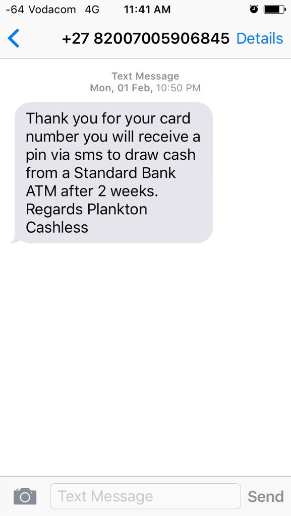 AndysQuiteHandy's tweet photo. Hey @Plankton_mobi still waiting for my cash! This is outrageous, a month later https://t.co/iLK8PGwjQC