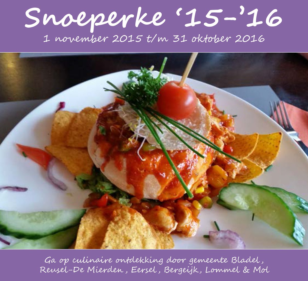 De paarse variant van de Snoeperkes is nog de hele zomer te gebruiken, tot 1 november.