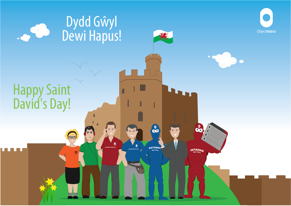 #DyddDewiSantHapus/Happy #StDavidsDay from all at @Object_Matrix