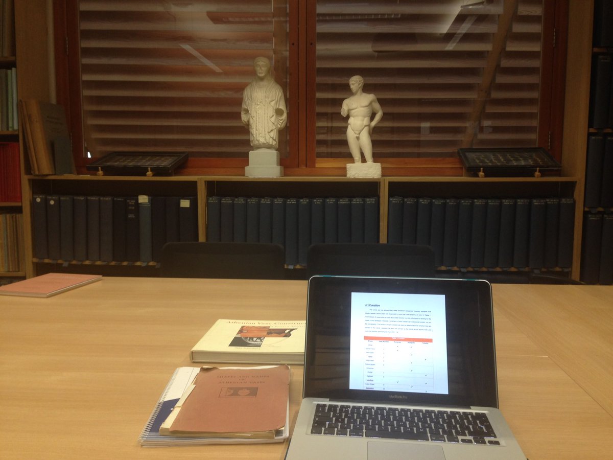 OxTweeters's tweet photo. RT Ox_CAAH: Today's workspace: The Beazley Archive in the Classics Faculty #OxTweet https://t.co/q2jpm7MJ6Z