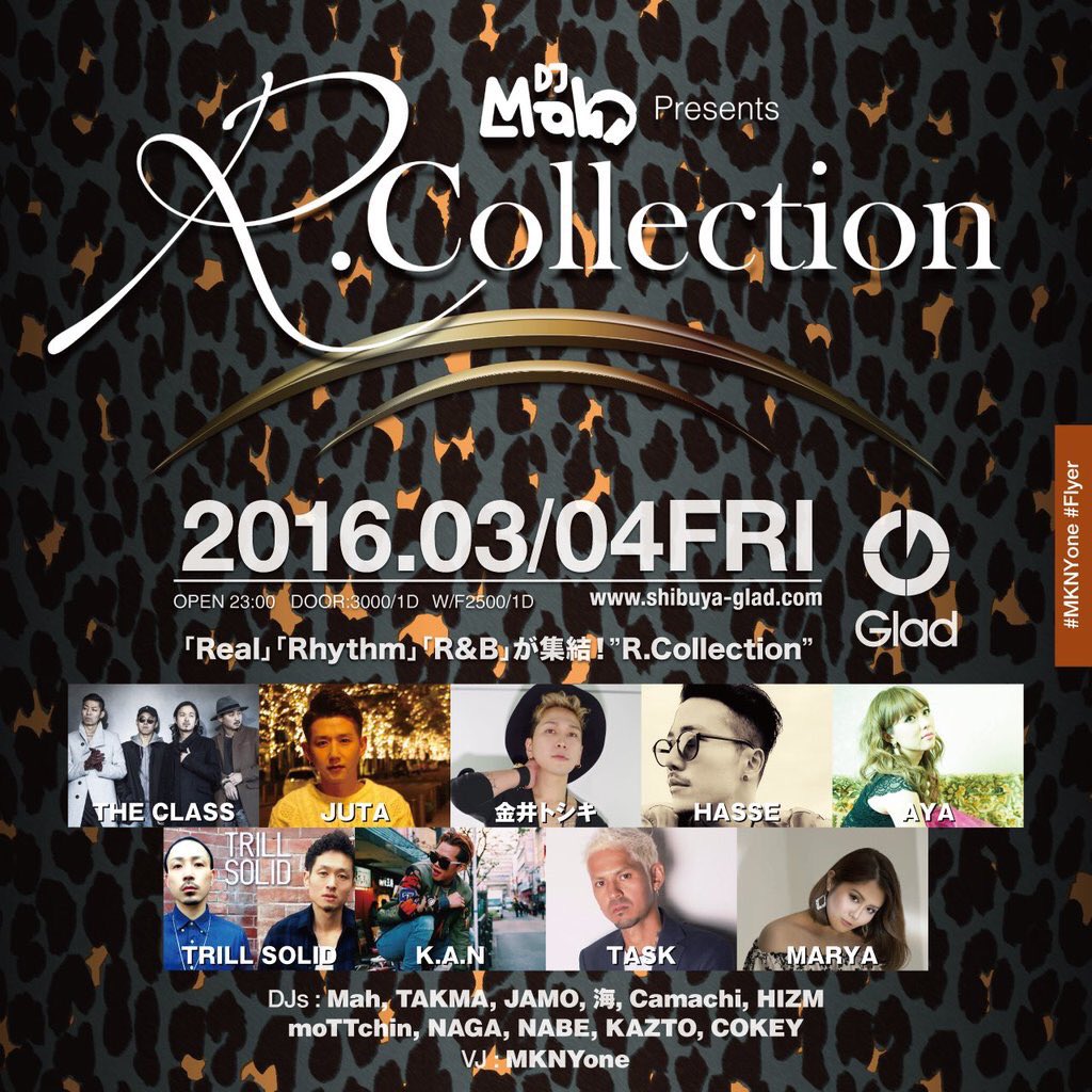 KAN_2ToyK's tweet photo. 『 R.Collection 』
3/4今週の金曜日😎🔥
渋谷@Glad_shibuya
初参戦なのでかなり楽しみです。
25:10〜からLIVEします!
遊びに来てくださ〜い💯💋
#R_Collection https://t.co/2RK91rdv1w